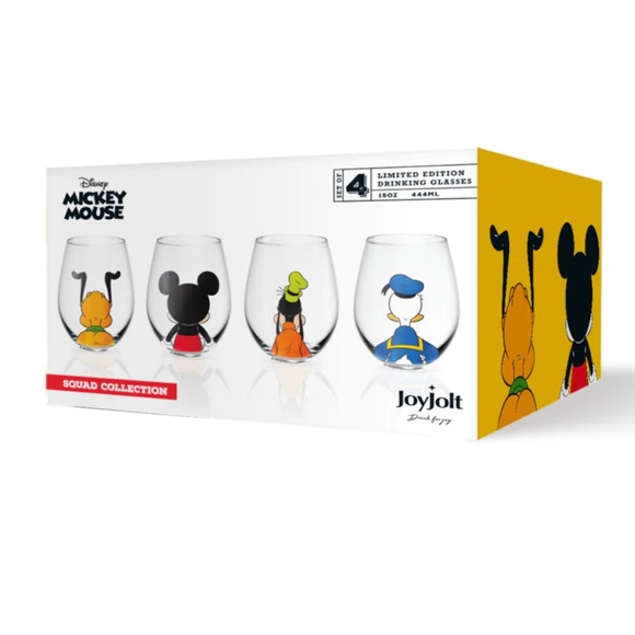 Disney Mickey Mouse & Friends Squad Stemless Glasses - Picture 3 of 5